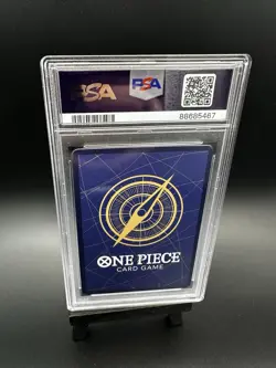 One Piece OP05 Monkey D. Luffy 1st Anniversary ST01-012 PSA 10 Gem Mint English - Image 2