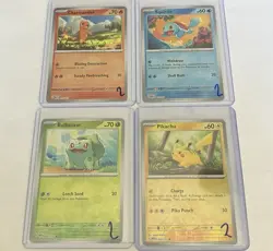 Costco 151 Mini Tin Promo Cards - Cosmo Reverse Pokemon Holo Card Set - Image 3