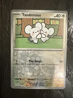 TANDEMAUS #157/191 POKEMON Surging Sparks (Reverse Holo, NM) ENGLISH - Image 1