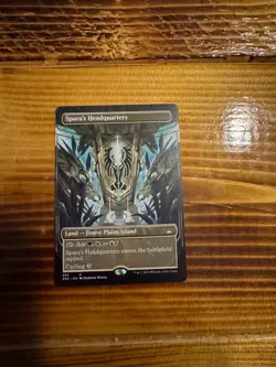 MTG Streets of New Capenna Spara's Headquarters #293 Rare Borderless LP/NM B - Image 1