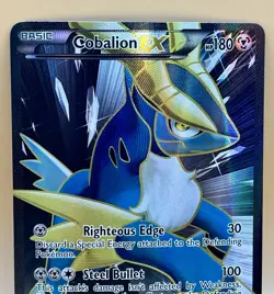 Cobalion EX 133/135 – Plasma Storm (Full Art Ultra Rare) - LP+ - 2013 Pokemon - Image 2