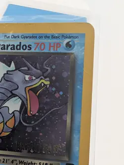 Pokemon Dark Gyarados Team Rocket Prerelease 1999 - Image 3
