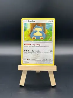 Pokemon TCG Snorlax 158/214 Unbroken Bonds Holo Rare NM Card - Image 1