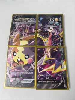 Pokemon TCG Morpeko V-Union SWSH287 / 288 / 289 / 290 Black Star Promo SET NM/M - Image 1