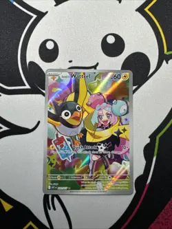Pokemon TCG Ionos Wattrel 231/217 Ascended Heroes Illustration Rare NM - Image 1
