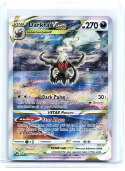 2023 Pokemon—Darkrai VSTAR #GG50/GG70 Crown Zenith: Galarian Gallery—Ultra Rare - Image 1