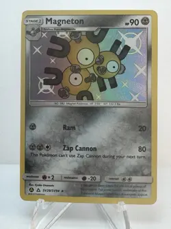 Magneton Shiny Holo Rare #SV28 Pokemon Hidden Fates Shiny Vault - Image 1