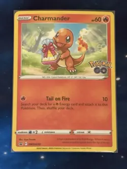 Pokemon Charmander Pokemon go promo swsh232 Basic 60 HP English Card - Image 1