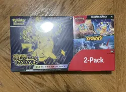 Sealed Pokemon TCG Surging Sparks COSTCO BUNDLE (1 ETB & 1 Booster Bundle) - Image 1