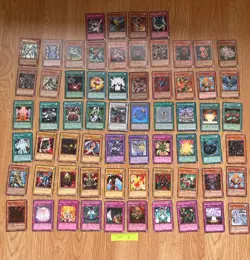 Yu-Gi-Oh! Cards 60+ Mixed Varying Condition – Bundle Lot inc RARES & HOLOS Lot 1 - Image 1
