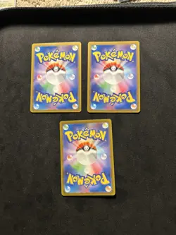 Vaporeon Ex Pokemon Card Lot. Japanese Terastal Festival Ex. NM - x3 Card Lot - Image 2