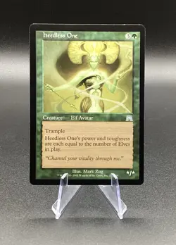 Magic The Gathering Onslaught HEEDLESS ONE Green Uncommon Creature - Elf Avatar - Image 3