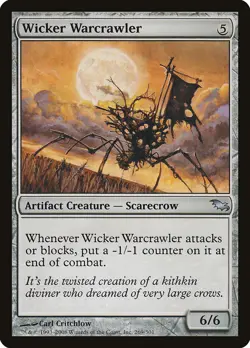 Wicker Warcrawler [Shadowmoor] Magic MTG - Image 1