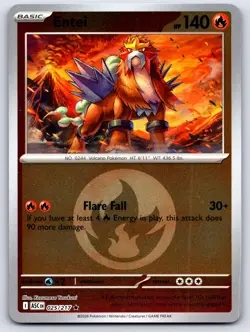 ENTEI 025/217 ENERGY REVERSE HOLO RARE ME: ASCENDED HEROES POKEMON NEAR MINT - Image 1