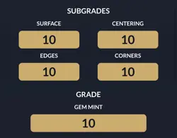 Mega Lucario EX 160/132 Mega Evolution ACE 10 Gem Mint Pokemon Perfect Subgrades - Image 2