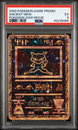PSA 5 Ancient Mew Pokemon Game Promo Pokemon 2000 Movie Slab Graded￼ - Image 1
