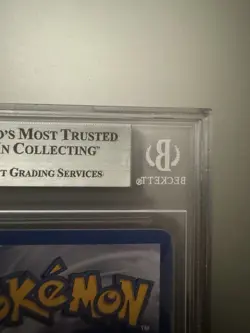 2006 POKEMON DELTA SPECIES BLACK STAR PROMOS #035 PIKACHU-HOLO BGS 8 HIGH SUBS - Image 4