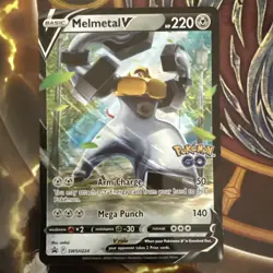 Melmetal V SWSH224 Black Star Promo Pokemon 2022 Sword & Shield GO NM/M - Image 1