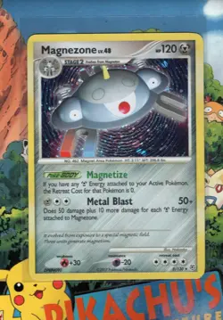 Pokemon TCG Magnezone Diamond & Pearl 8/130 Cosmos Holo LP - Image 1