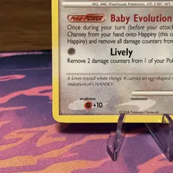 Happiny 14/17 Non Holo from Pokemon POP Series 8 NM - Image 2