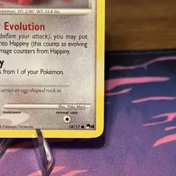 Happiny 14/17 Non Holo from Pokemon POP Series 8 NM - Image 3