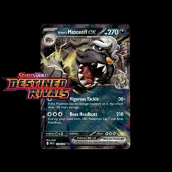 Pokemon TCG Arven's Mabosstiff ex 139/182 | Destined Rivals | Double Rare | NM - Image 1