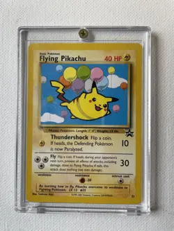 Flying Pikachu Pokemon Black Star Promo 25 - Image 3