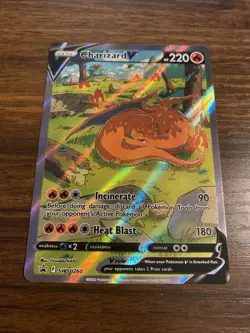 Pokemon - Black Star Promo - Charizard V - SWSH260 - NM - Image 1