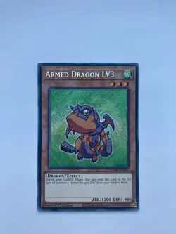 YuGiOh - MZMU-EN063 Armed Dragon LV3 - Secret Rare - Image 1