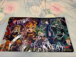 Yugioh Official Playmat TRICK OR TREAT RANKING DUEL 2025 Konami NEW - Image 1
