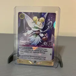 Disney Lorcana TCG Tinker Bell-Snowflake Collector Promo Foil Card 34/P3-EN-11 - Image 2