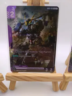 Gundam Card Game GD02-054 LR Gundam Barbatos 1st Form Unit Cards Playset - Image 4