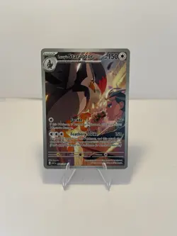 Larry's Staraptor 249/217 Sv: Scarlet & Violet Full Art Rare Pokemon Card TCG NM - Image 1