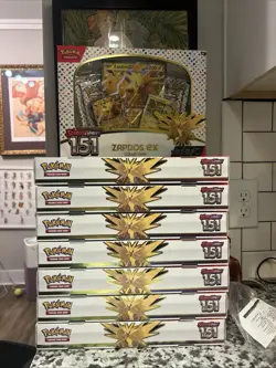 BRAND NEW-SEALED-Pokemon TCG: Scarlet & Violet 151 Zapdos EX Collection Box🔥 - Image 1