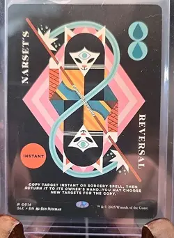 Narset's Reversal Secret Lair: An Encyclopedia Of Magic MTG Regular Near Mint - Image 3