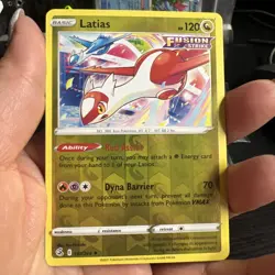 Pokemon TCG Latias Fusion Strike 193/264 Reverse Holo Rare NM/M - Image 1