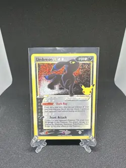 Pokemon TCG: Umbreon Gold Star 17/17 Celebrations 25th Anniversary - Image 1