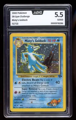 Misty's Golduck - #12 Gym Challenge - Englisch - AOG 5.5 Good - Image 1