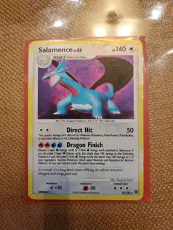Salamence - 18/132 - Secret Wonders - Rare Holo - Pokemon TCG - Holo Bleed - Image 1
