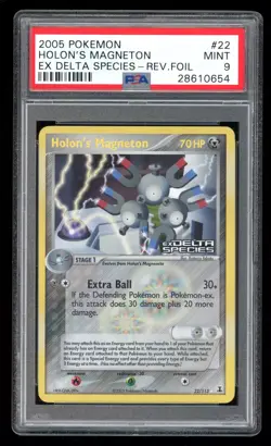 Holon's Magneton - Reverse Holo - #22 Delta Species - English - PSA 9 Mint - Image 1