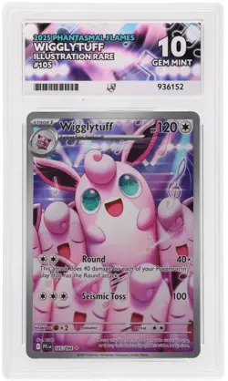 Pokemon TCG - Wigglytuff - ACE 10 - Phantasmal Flames - IR - 105/094 - Image 1