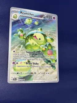 Pokemon 2024 Temporal Forces Illustration Reniculus Ungraded Gem Mint 171/162 NM - Image 2