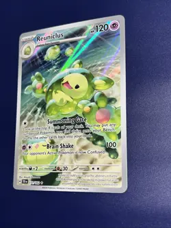 Pokemon 2024 Temporal Forces Illustration Reniculus Ungraded Gem Mint 171/162 NM - Image 3