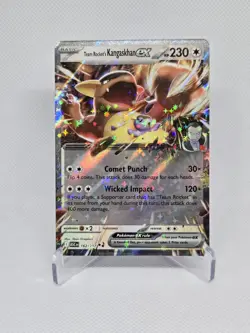 Team Rocket's Kangaskhan ex 162/217 Holo Double Rare Ascended Heroes Pokemon NM - Image 1