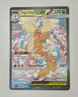 Pokemon Ascended Heroes Mega Dragonite SIR 290/217 Near Mint Pack Fresh - Image 1