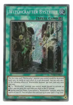 Witchcrafter Bystreet - INCH-EN024 - Secret Rare 1st Edition - Yugioh EURO - Image 1