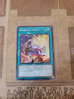 YUGIOH GORDIAN SLICER ALIN-EN066 SECRET 1ST ED NM - Image 1