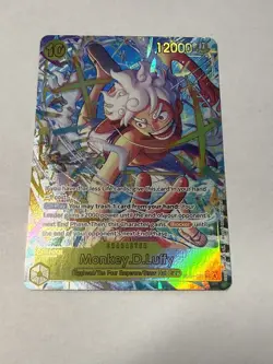 One Piece TCG Monkey D. Luffy EB04-061 SEC Alt Art – OP15 – NM - Image 2