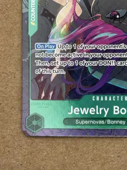 Jewelry Bonney SR Alt Art EB02-015 One Piece English Near Mint - Image 4