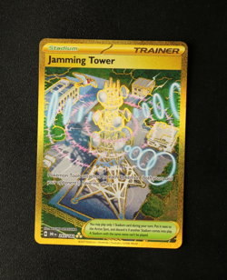 Pokemon Card TCG - Jamming Tower 243/182 - Destined Rivals - Hyper Rare - NM ⭐ - Image 1